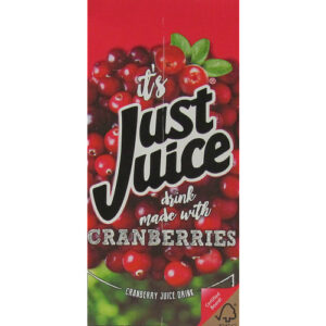 Just Juice Cranberry 1L