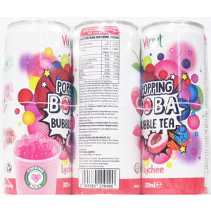 Vnt Bubble Tea Lychee 320ml