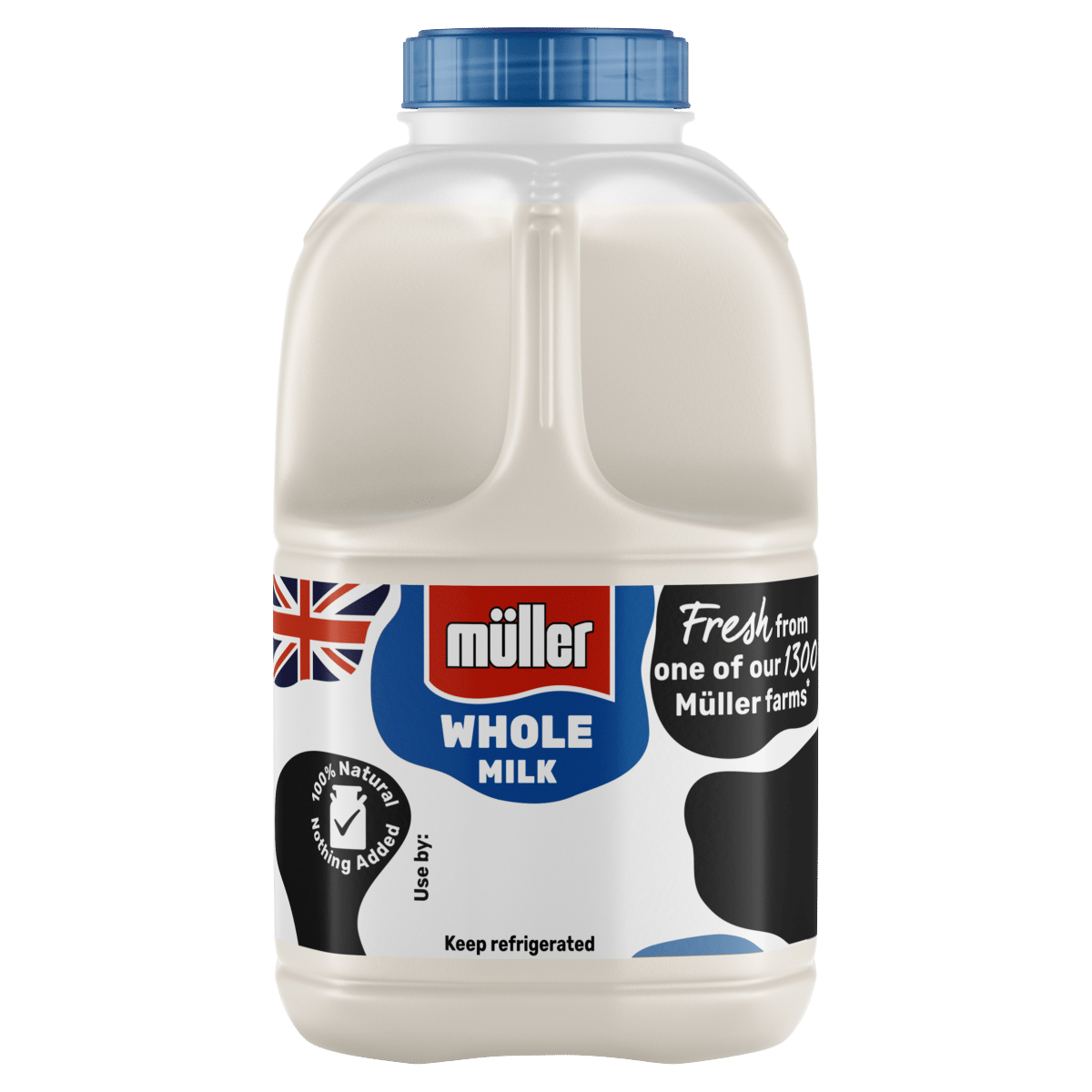 Muller Whole Milk 1 Pint 568ml
