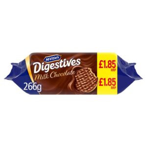 McVitie's Milk Chocolate Digestive Biscuits 266g PMP £1.85
