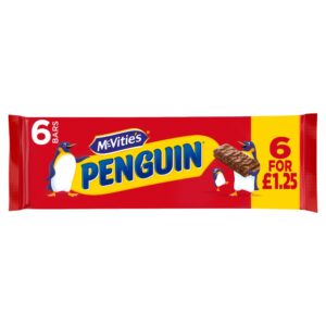 McVitie's Penguin Original 6 x 24.6 g (147.6g)
