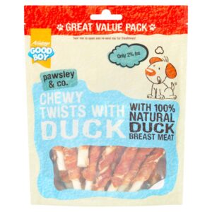 Good Boy Pawsley & Co. Chewy Twists with Duck 320g