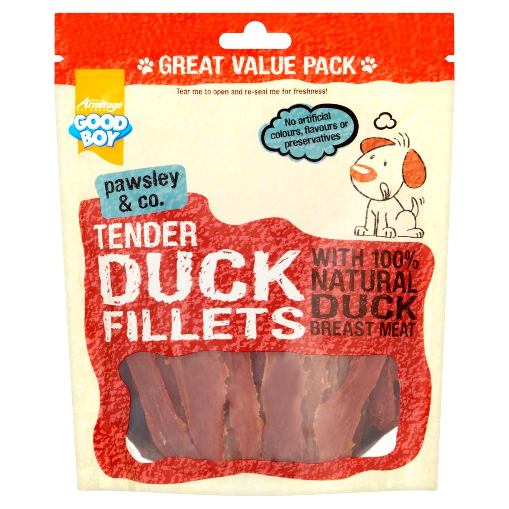 Good Boy Pawsley , Co. Tender Duck Fillets 320g