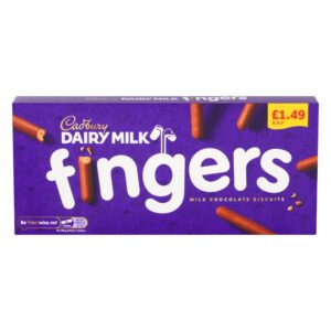 Cadbury Dairy Milk Fingers Chocolate Covered Biscuits £1.49 PMP 114g